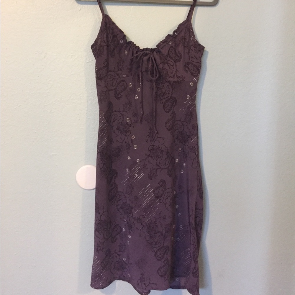 Purple dress